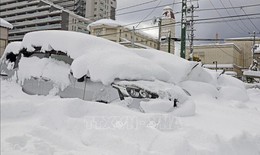 Tr&#234;n 100 du kh&#225;ch mắc kẹt tại khu nghỉ dưỡng Fukushima do tuyết lở