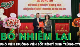 TS Nguyễn Quang Thiều được tái bổ nhiệm làm Phó Viện trưởng Viện Sốt rét - Ký sinh trùng - Côn trùng Trung ương