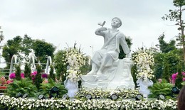 Hải Phòng khánh thành tượng đài Kim Đồng tại dải vườn hoa trung tâm