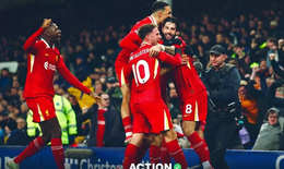 Ngoại hạng Anh vòng 25: Liverpool giữ vững ngôi đầu bảng