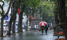 Mưa phùn, nồm ẩm ở miền Bắc kéo dài hết tuần này