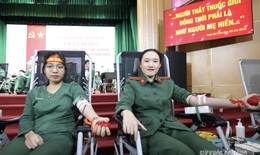 Tuổi trẻ toàn quân tham gia hiến máu tình nguyện