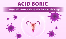 Acid boric – Hoạt chất hỗ trợ điều trị nấm âm đạo phức tạp