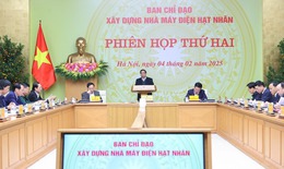 Thủ tướng: Phấn đấu hoàn thành xây dựng nhà máy điện hạt nhân trước 31/12/2030