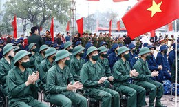 Tổ chức lễ giao nhận quân trên cả nước từ ngày 13 - 15/2