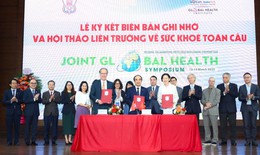 Trường Đại học Y H&#224; Nội v&#224; Viện Sức khỏe To&#224;n cầu k&#253; kết Bi&#234;n bản ghi nhớ v&#224; Hội thảo li&#234;n trường về sức khỏe to&#224;n cầu