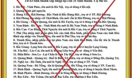 Tung tin thất thiệt về việc sáp nhập tỉnh, thành có thể bị phạt tù đến 7 năm