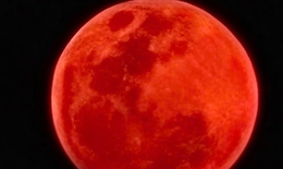Thực hư về hình ảnh Mặt trăng máu ở Sơn La chia sẻ trên mạng xã hội