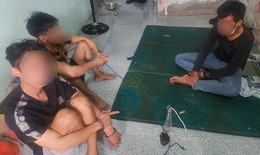 Bắt quả tang nhiều đối tượng tổ chức, tàng trữ trái phép chất ma túy