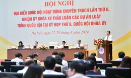 Sắp tổ chức Hội nghị ĐBQH chuy&#234;n tr&#225;ch thảo luận 9 dự &#225;n Luật tr&#236;nh Quốc hội tại Kỳ họp thứ 9