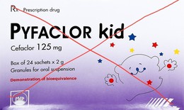 Vi phạm ở mức độ 3, thuốc Cốm pha hỗn dịch uống Pyfaclor Kid bị thu hồi 3 lô toàn quốc