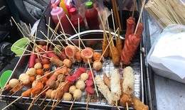 Bộ Y tế: Hàng nướng 'xiên bẩn' sử dụng thực phẩm kém chất lượng, tiềm ẩn nguy cơ ngộ độc, nhiễm khuẩn