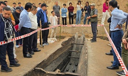 Sự thật về chiếc thuyền cổ mới được phát hiện ở Bắc Ninh