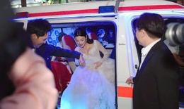 Xe cứu thương chở d&#224;n diễn vi&#234;n đến họp b&#225;o phim l&#224; xe kh&#244;ng ph&#233;p, từng bị phạt