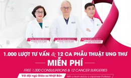 Khám ung thư miễn phí cùng đội ngũ giáo sư Nhật Bản tại Bệnh viện Quốc tế Mỹ (AIH)