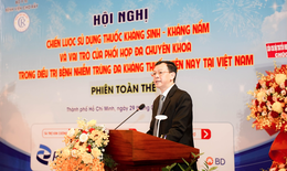 Thứ trưởng Bộ Y tế: T&#236;nh trạng kh&#225;ng thuốc đang trở th&#224;nh vấn đề y tế cấp b&#225;ch to&#224;n cầu