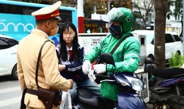 Hà Nội kiểm tra đột xuất, xử lý học sinh vi phạm giao thông tại 5 quận trung tâm