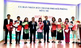 Sở Y tế Hải Phòng công bố quyết định bổ nhiệm, tiếp nhận, điều động cán bộ