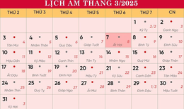 Lịch &#226;m 7/3 - &#194;m lịch h&#244;m nay 7/3 - Lịch vạn ni&#234;n ng&#224;y 7/3/2025