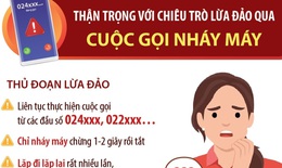 Thận trọng với chi&#234;u tr&#242; lừa đảo qua cuộc gọi nh&#225;y m&#225;y