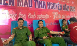 Công an nhân dân lan tỏa yêu thương từ những giọt máu hồng