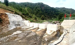 Khánh thành đập phòng chống rủi ro lũ quét và sạt lở đất đầu tiên ở Việt Nam