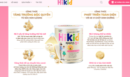 Quảng cáo '100g Hikid bằng 20 lít sữa tươi': Công ty Phương Linh thừa nhận thiếu sót, chưa có cơ sở khoa học