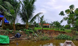 Nhiều điểm sạt lở bờ sông Quảng Trị cần khắc phục khẩn trước mùa mưa bão