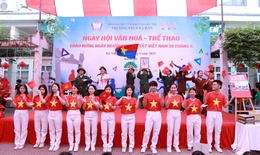 Hàng trăm học sinh khiếm thính tham gia chương trình Ngày hội Văn hóa - Thể thao 2025