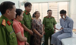 Khống chế đối tượng nghi sử dụng ma túy, một đại úy công an bị thương