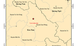 Động đất 3.3 độ ở Kon Tum gây rung lắc
