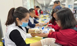 Cả nước đã tiếp nhận gần 22 triệu đơn vị máu sau 25 năm Ngày Toàn dân hiến máu tình nguyện