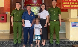 Công an xã miền núi kịp thời đưa cháu bé co giật, tím tái đến viện cấp cứu