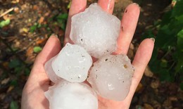 H&#224; Giang, Cao Bằng mưa đ&#225; như tr&#250;t g&#226;y thiệt hại