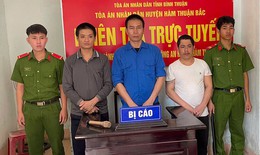 16 năm tù cho 3 đối tượng đổi trụ rào lấy ma túy