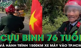 Hành trình đi xe máy hơn 1.500km để 'ngắm hòa bình' của cựu binh 76 tuổi