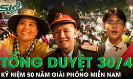 Hàng vạn người xuyên đêm chờ xem lễ Tổng duyệt diễu binh, diễu hành mừng đại lễ 30/4