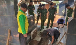 C&#244;ng an khai quật b&#224;o thai 3 th&#225;ng tuổi để điều tra vụ &#225;n hiếp d&#226;m