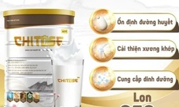 Cảnh báo thực phẩm bổ sung Chitose quảng cáo gây nhầm lẫn như thuốc chữa bệnh