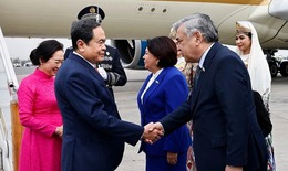 Chủ tịch Quốc hội bắt đầu tham dự Đại hội đồng IPU-150, thăm Uzbekistan