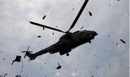 Trực thăng cấp cứu của Nhật Bản gặp nạn