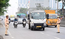 Hải Phòng tổng kiểm soát xe ô tô kinh doanh vận tải hàng hóa đường bộ