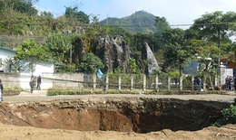 Nhận diện vùng ảnh hưởng của ‘hố tử thần’ lan rộng ở Bắc Kạn