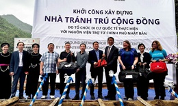 Khởi c&#244;ng nh&#224; tr&#225;nh tr&#250; thi&#234;n tai ở Cao Bằng