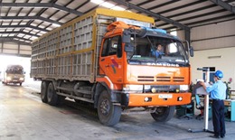 Không để xảy ra tình trạng ắc tách đăng kiểm đối với xe quá khổ, quá tải