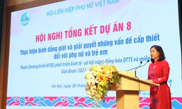 Dự &#225;n 8: Đ&#242;n bẩy b&#236;nh đẳng giới v&#249;ng d&#226;n tộc thiểu số v&#224; miền n&#250;i