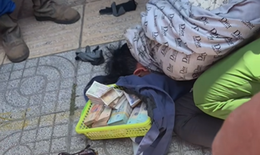 Bắt nam thanh ni&#234;n cầm dao x&#244;ng v&#224;o cướp ng&#226;n h&#224;ng ở Vũng T&#224;u