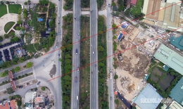 Cận cảnh công trường hầm chui nghìn tỷ Vành đai 3,5