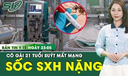 Bản tin Y tế 23/5: Cô gái 21 tuổi suýt mất mạng vì sốt xuất huyết Dengue nặng