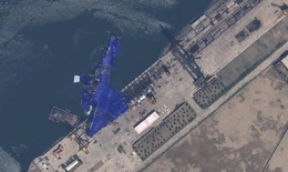 Ảnh vệ tinh hé lộ thiệt hại của tàu chiến Triều Tiên sau sự cố hạ thủy